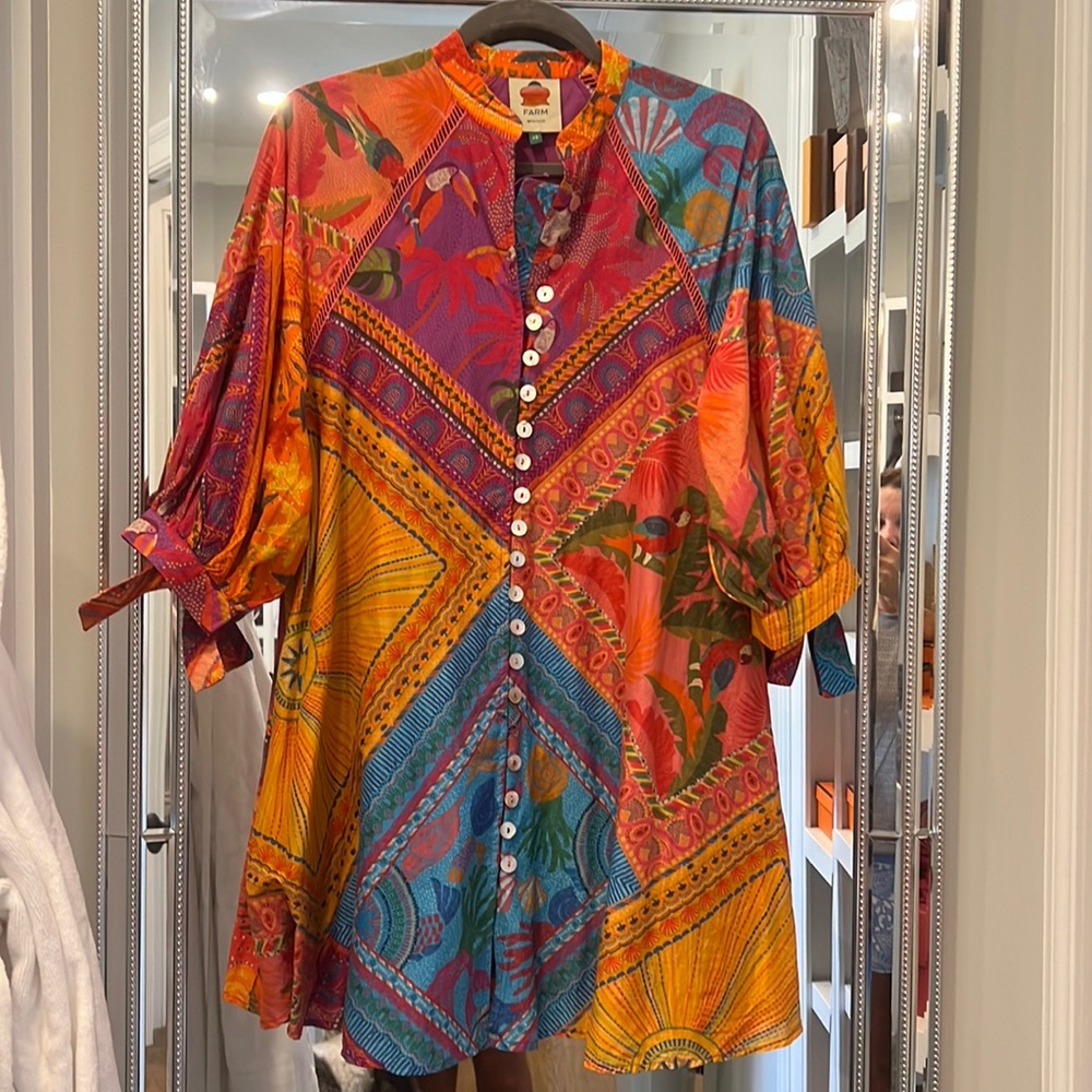 Farm Rio mini dress xs.